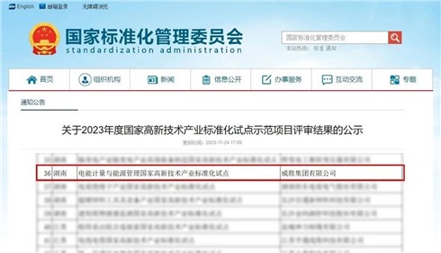 喜讯|k1体育集团荣获2023年度“国家高新手艺工业标准化试点树模”称呼！